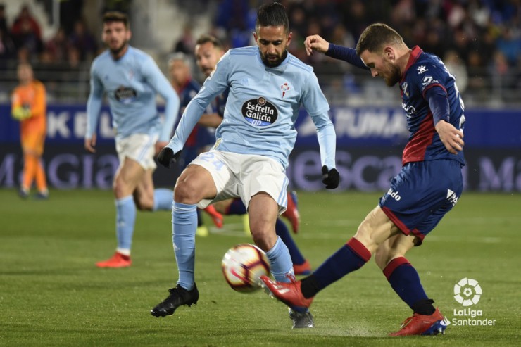La SD Huesca termina con un empate el encuentro frente al Celta de Vigo.