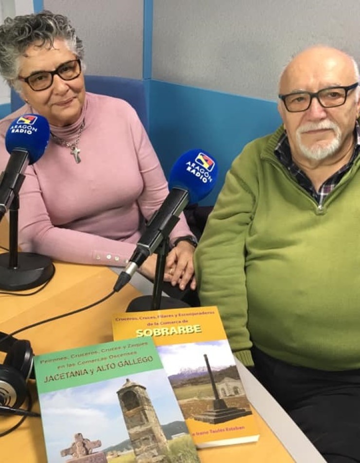 Entrevista a Irene Taules y Rafael Margalé en Aragón Radio dónde nos presentan sus atractivas obras sobre la historia aragonesa
