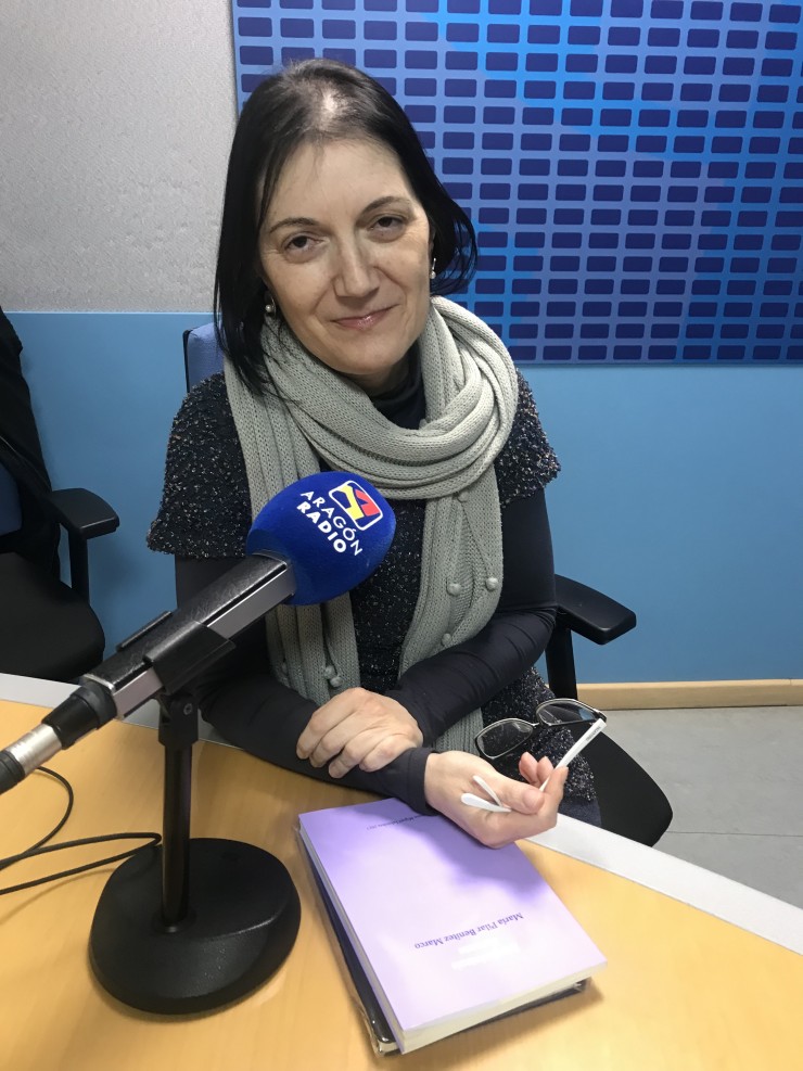 Entrevista a María Pilar Benítez en Aragón Radio junto a su esperado poemario "Morfosintaxis humana"