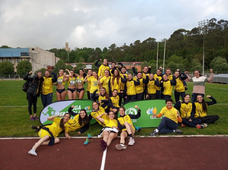 El equipo femenino ganó el primer encuentro de la División de Honor celebrado a principios de mayo en San Sebastián.