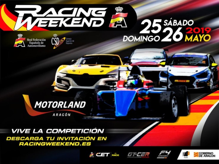 MotorLand Aragón acogerá nueve carreras este fin de semana