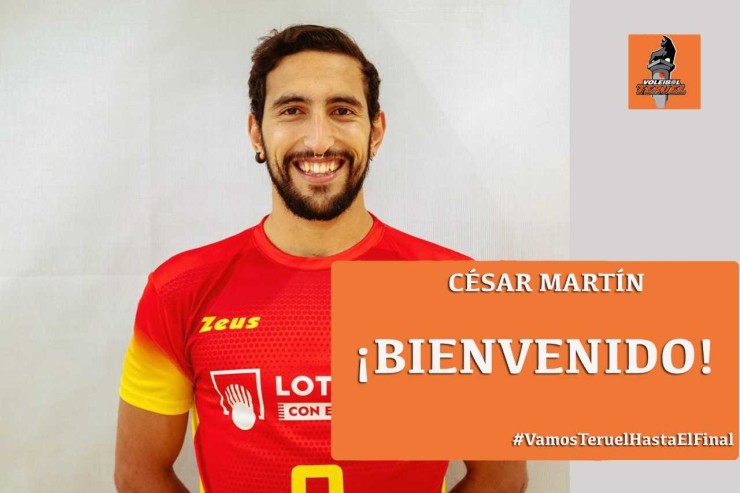 César Martín vuelve a formar parte de la plantilla del CV Teruel.