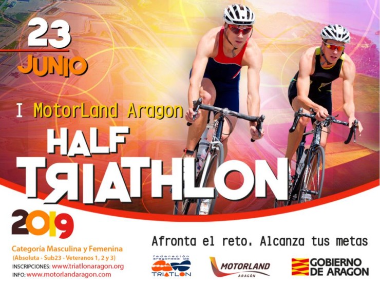 El Half Triathlon llega a MotorLand el 23 de junio. Fuente: MotorLand.