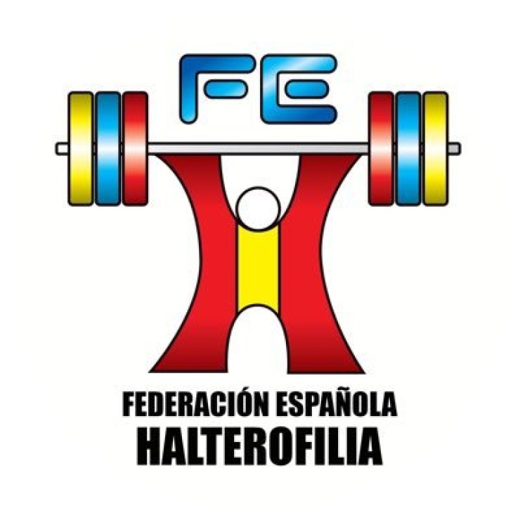 Logo de la Federación española de Halterofilia