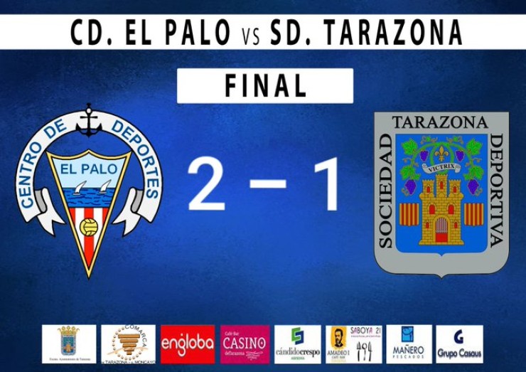 Tarazona ha caído 2-1 contra El Palo. Fuente: Tarazona