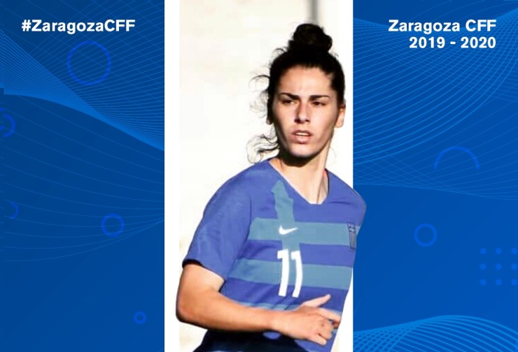 Nueva incorporación del Zaragoza CFF. Fuente: Zaragoza CFF.