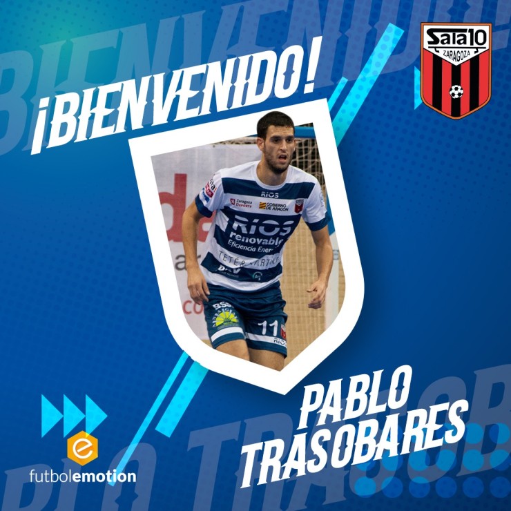 Pablo Trasobares afronta su tercera etapa en Fútbol Emotion Zaragoza.