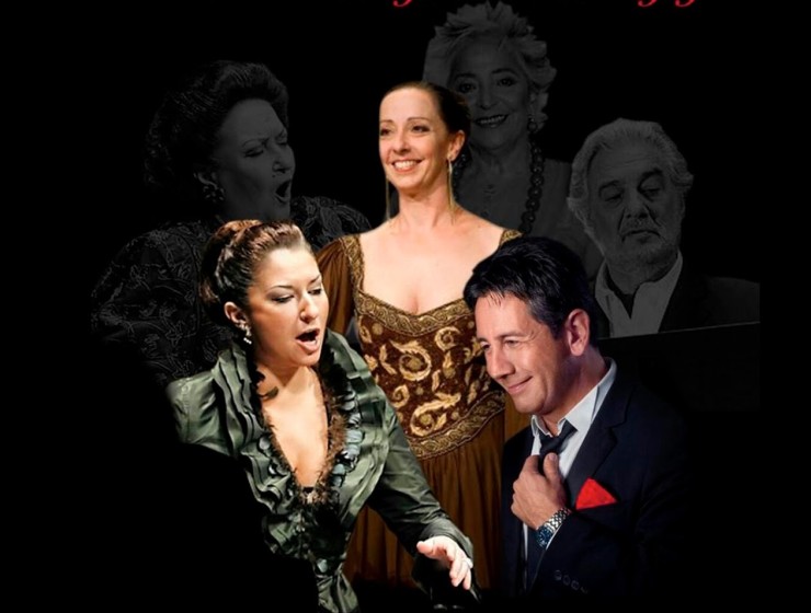 Las sopranos Montserrat Martí Caballe y Cecilia Lavilla Berganza, y el tenor Plácido Domigo Jr. conforman el cartel del concierto