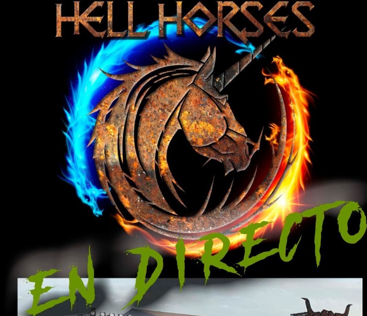 El Café DPch  Rock acoge el primer concierto de la banda zaragozana Hell Horses (F. Hell Horses)