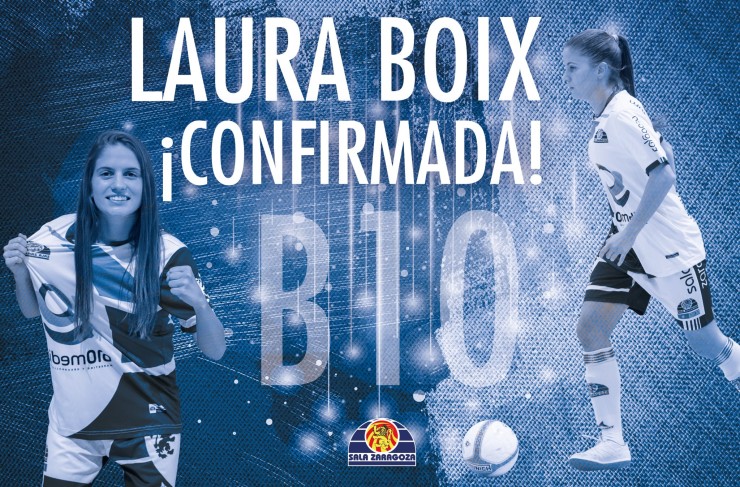 Boix seguirá un año más en el club zaragozano. Fuente: Sala Zaragoza.