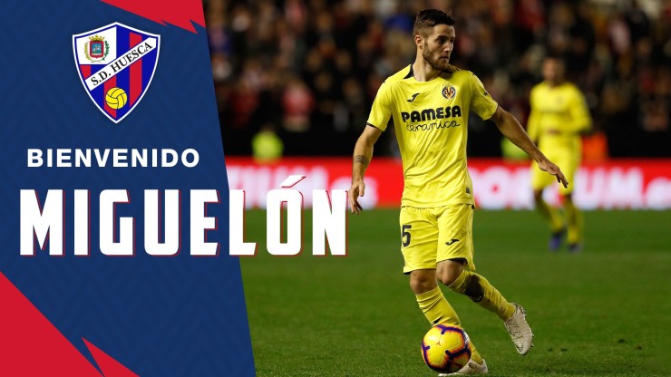 Miguelón, nuevo jugador de la SD Huesca. Fuente: SD Huesca.