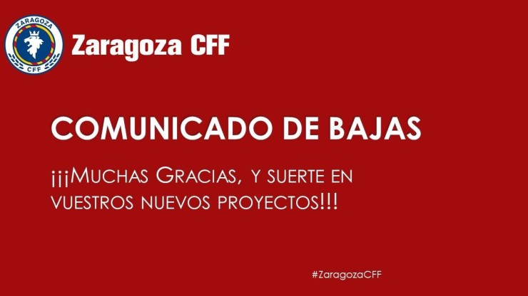 El Zaragoza CFF ya trabaja a fondo en la nueva campaña 2019-2020.