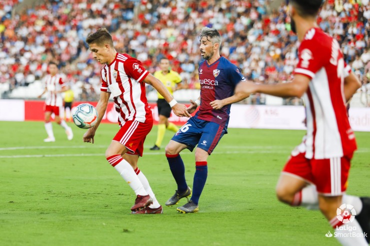 La SD Huesca realiza una buena segunda parte, pero no consigue imponerse a su adversario.