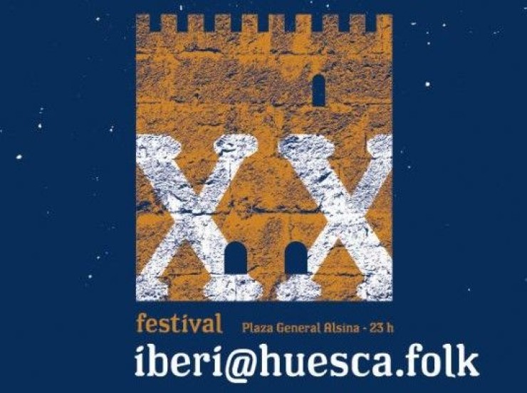 La Plaza General Alsina de Huesca acoge los conciertos del Festival iber@huesca.folk