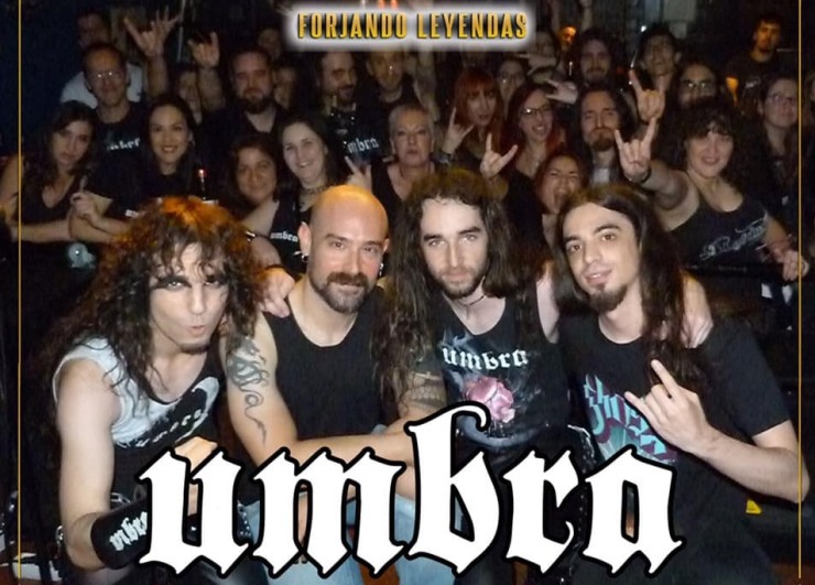 Umbra actuará junto a Lujuria cerrando el Festival Leyendas del Rock (F. Umbra)