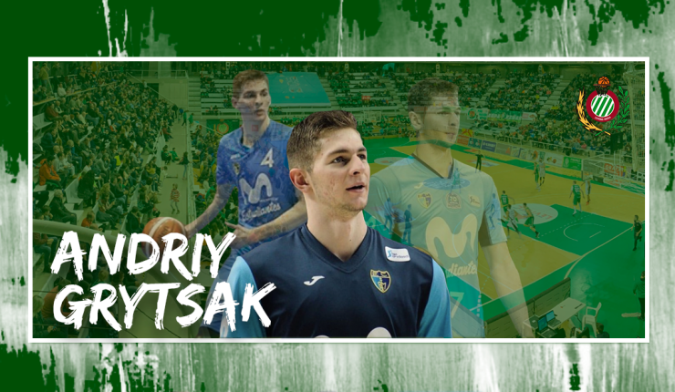 Andriy Grytsak debutó en la Liga Endesa la temporada pasada.