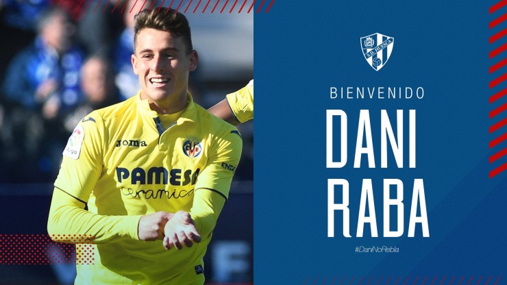 Dani Raba llega a la SD Huesca en calidad de cedido.