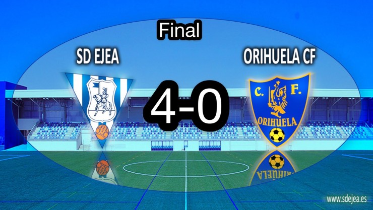 El Ejea ha superado con contundencia al Orihuela.