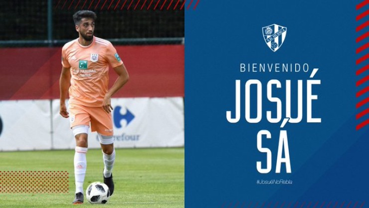 Josué Sá, último fichaje de la Sociedad Deportiva Huesca.