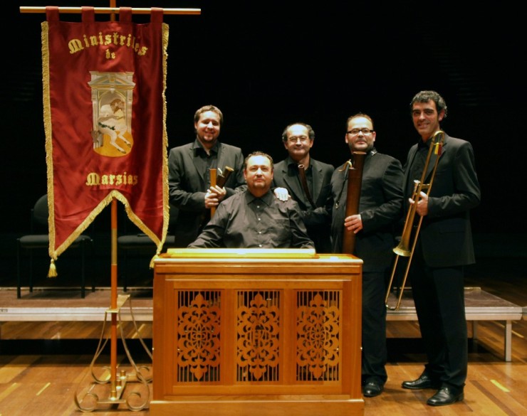 Ministriles de Marsias actuará a las 20.00 en la Iglesia de Santo Domingo (F. Asociación de Grupos Españoles de Música Antigua)