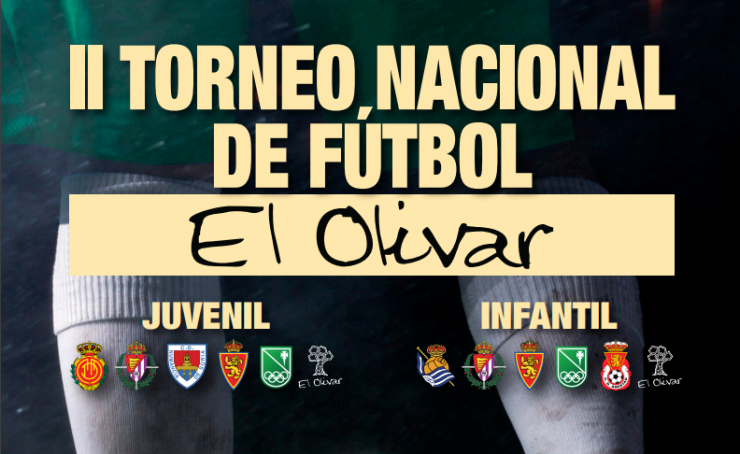 El Olivar acogerá este fin de semana fútbol base de mucho nivel.