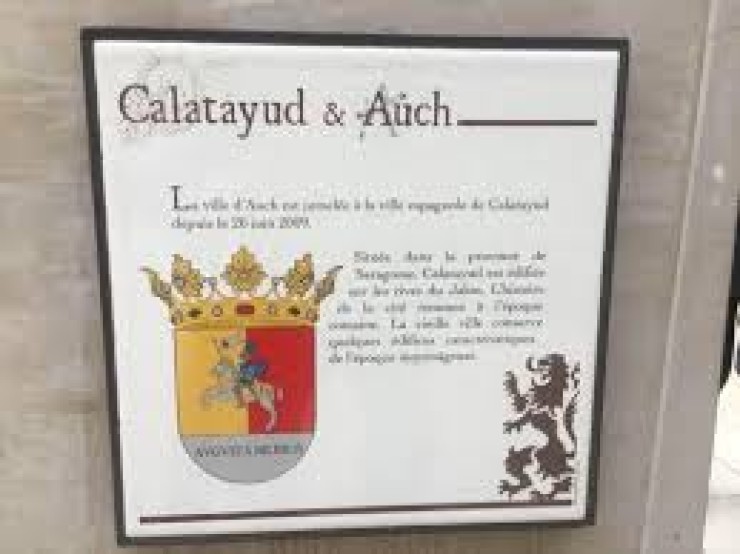 Calatayud y Auch, ciudades hermanadas