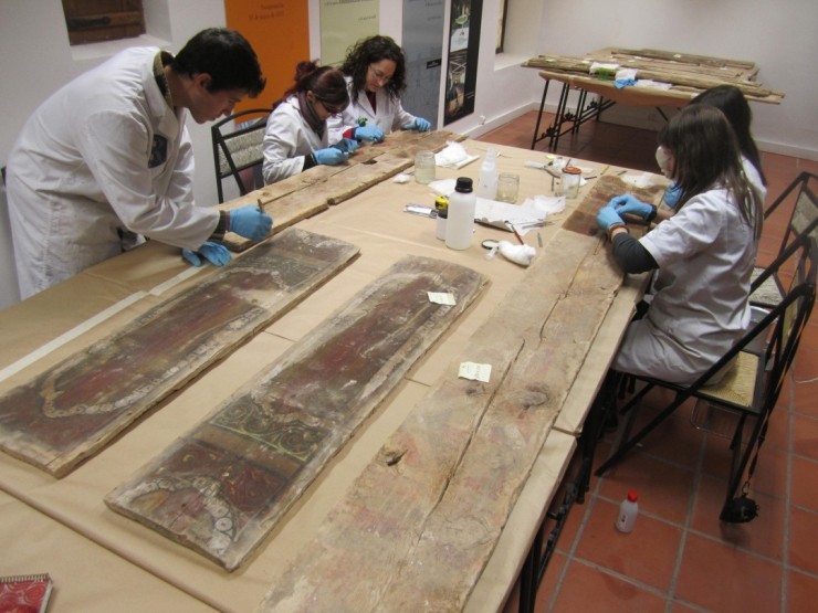 Restauración de bienes muebles (F. Fundación Santa María de Albarracín)