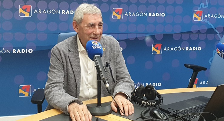 Carbonell en los estudios de Aragón Radio