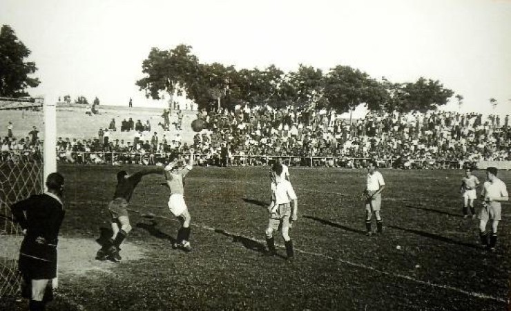 El Real Unión de Irún y el Arenas de Getxo se disputaron el título de copa en 1927 en el campo zaragozano de Torrero
