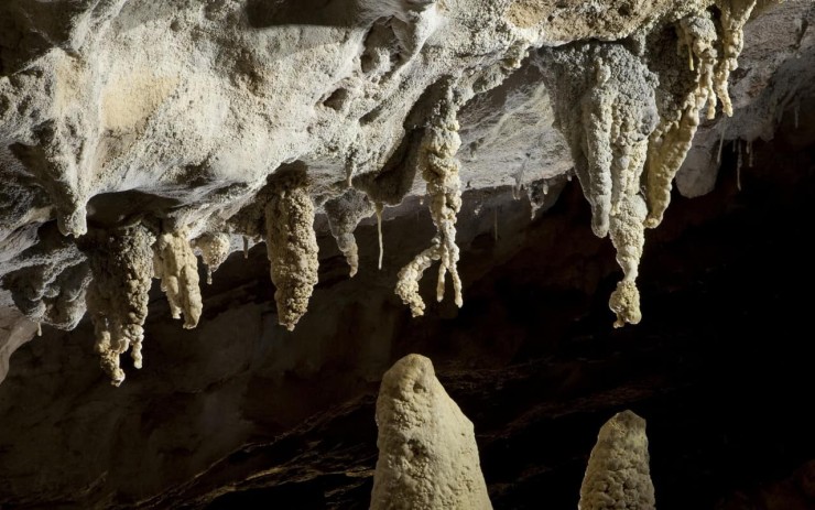 El uso de las cuevas para estabular el ganado es un fenómeno recurrente en la Europa meridional, en arqueología este uso se documenta desde el Neolítico Antiguo