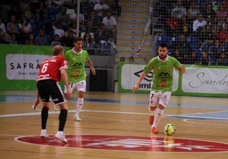 Los zaragozanos no encuentran su juego y vuelven a perder. Foto: Palma Futsal.