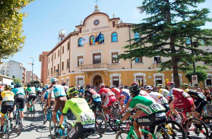 La Vuelta ya visitó Ejea de los Caballeros en su edición de 2018.