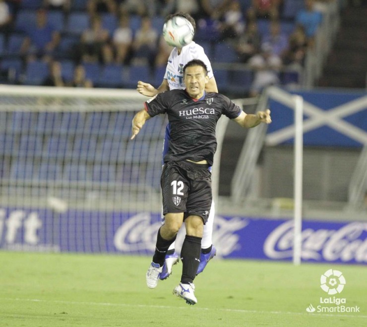 El árbitro ha anulado un gol a Okazaki. Foto: La Liga.
