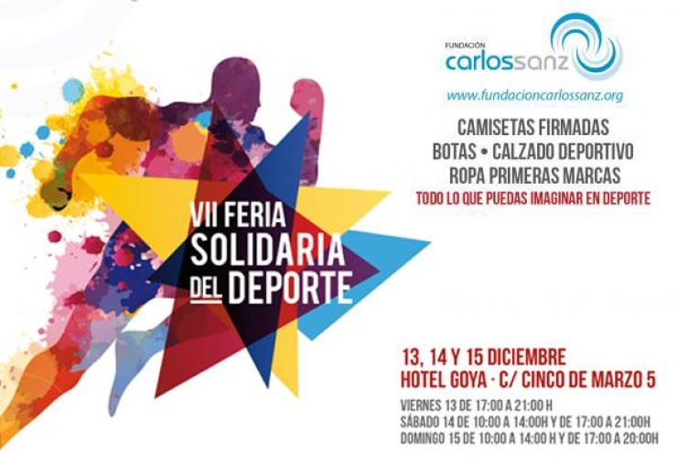 Cartel de la Fundación Carlos Sanz