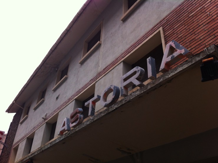El Cine Astoria fue una de las dos salas de proyección en la ciudad de Jaca