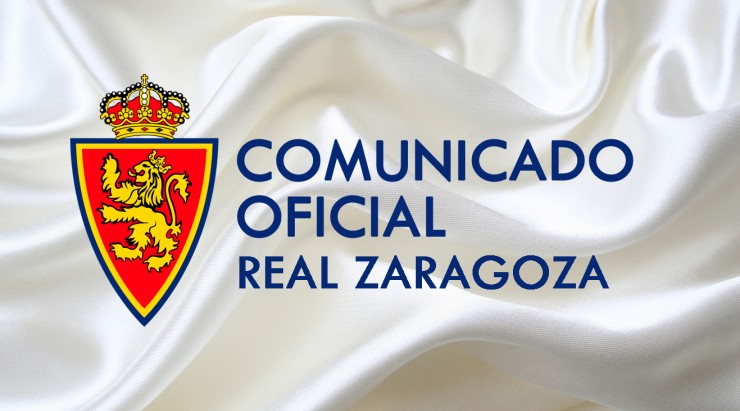 Comunicado oficial del Real Zaragoza.
