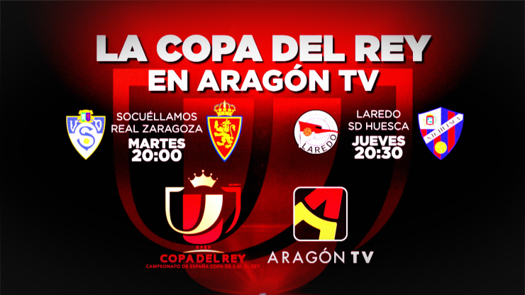 La Copa del Rey se podrá vivir esta próxima semana en Aragón TV.