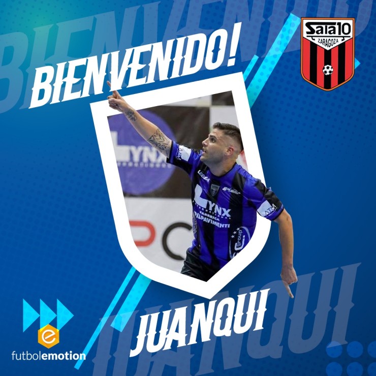 Juanqui se convierte en nuevo jugador de Fútbol Emotion