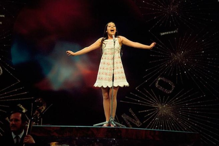 Massiel ganó en 1968 el festival de Eurovisión con la canción 'La, la, la'