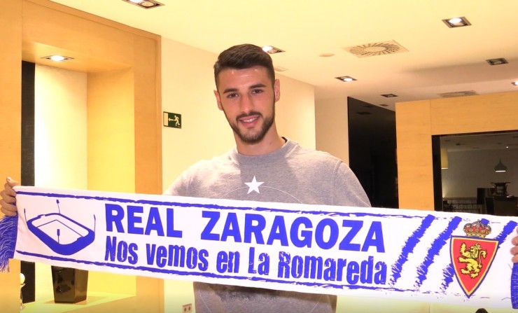 André Pereira llega a reforzar la delantera del Real Zaragoza.