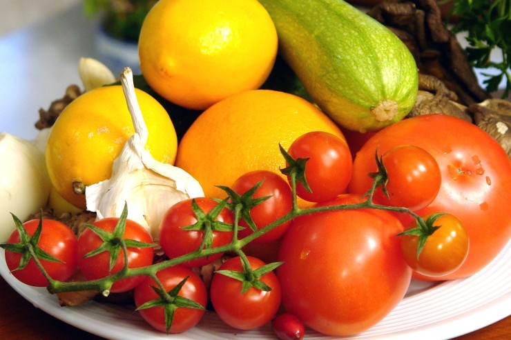 Pesticidas en frutas y verduras