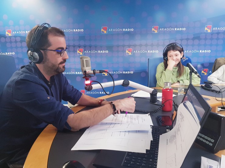 Laura Boudet en La Cadiera de Aragón Radio