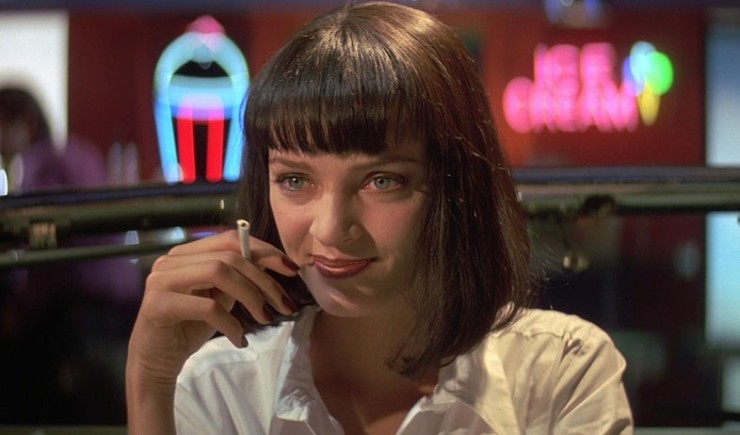 Mia Wallace, personaje inolvidable de 'Pulp Fiction' (Tarantino, 1994)