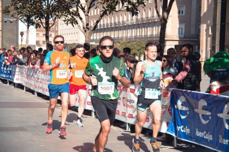 Imágenes de la Media Maratón de Zaragoza.