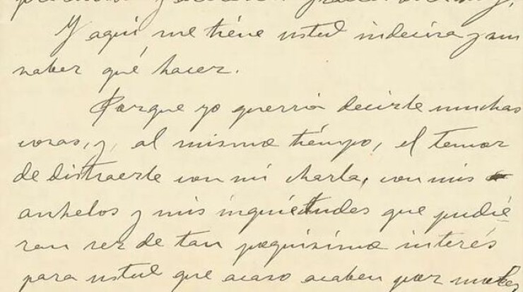 Carta de Ángela Barco (Fondo Epistolar de la Casa-Museo Unamuno)