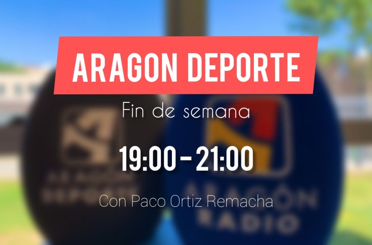 Ortiz Remacha estrena el programa Aragón Deporte del fin de semana