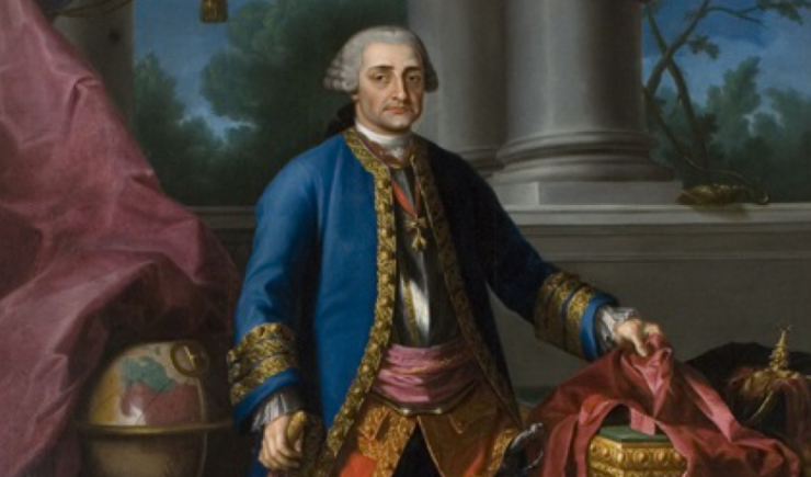 El Conde de Aranda (1769) por Ramón Bayeu (Museo de Huesca)