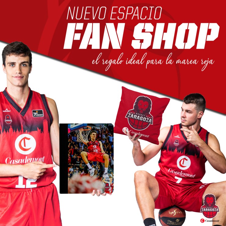 Basket Zaragoza ha puesto en marcha este miércoles su nueva Fan Shop.
