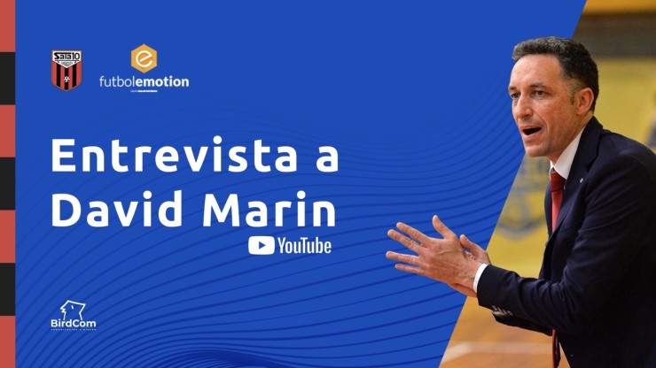 David Marín, nuevo entrenador de Fútbol Emotion Zaragoza.