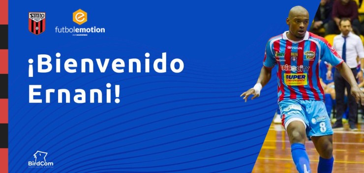 Ernani, poderío físico para el Fútbol Emotion Zaragoza